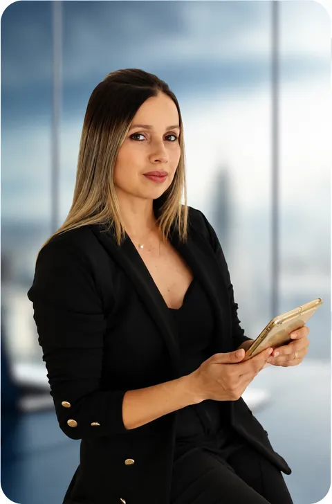 Aline Santana, fundadora e diretora geral da Attiva Contabilidade
